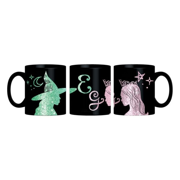 Glitter Elphaba & Glinda Mug Wicked 320 ml