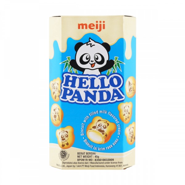 Galletas Hello Panda Crema de Leche Meiji