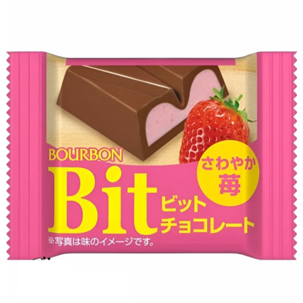 Bit Strawberry Chocolate Bar Bourbon 15gr