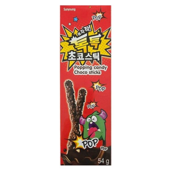 Palitos de chocolate Pop Candy Sunyoung 54 g