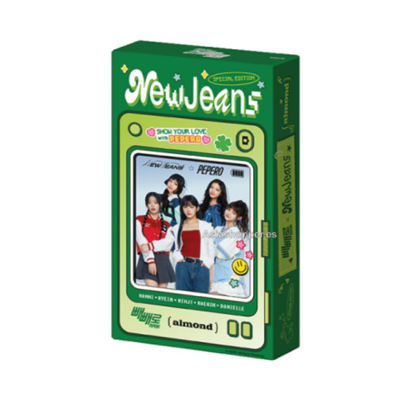 Pepero Palitos sabor Almendra New Jeans Special Edition Lotte 32 gr