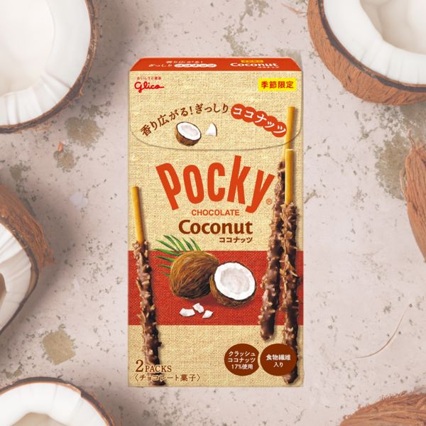 Pocky Palitos de Chocolate y Coco 22,1g