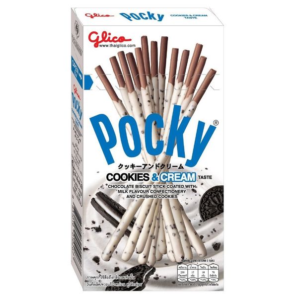 Pocky Palitos de Cookies & Cream