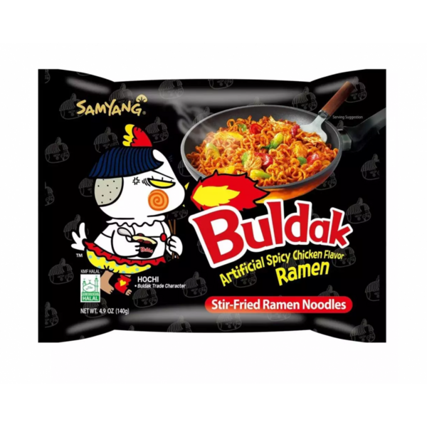 Ramen Noodles Pollo Picante Buldak Samyang 140 g