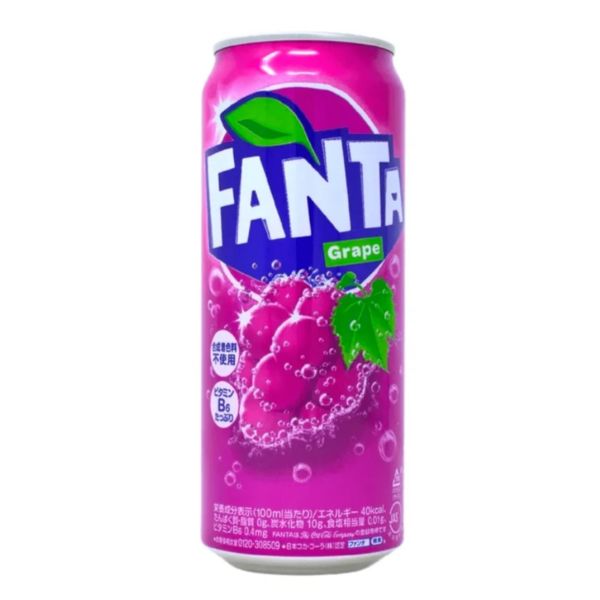 Fanta Soft Drink Grape Flavour 500 ml