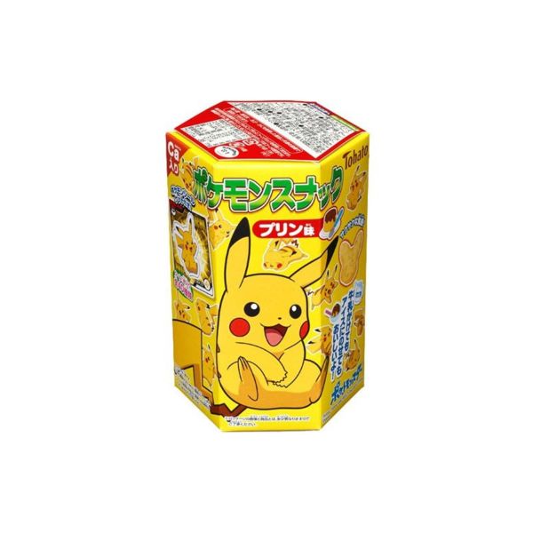 Galletas Pikachu sabor Pudin Pokémon 23gr