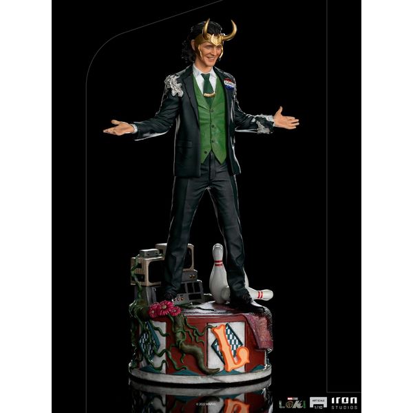 Estatua Loki President Variant Loki Marvel Comics Art Scale