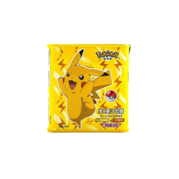 Metallic Box Orange & Lemon Flavour Candies Pokémon Leda Edition 95 g