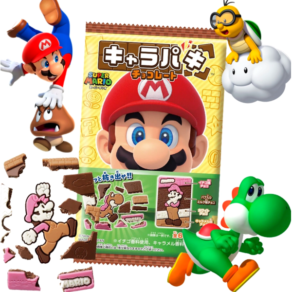 Galleta Wafer Super Mario Bandai