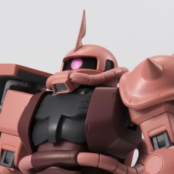 MS 06S ZAKU II Chars Custom Model Figure Moblie Suit Gundam 