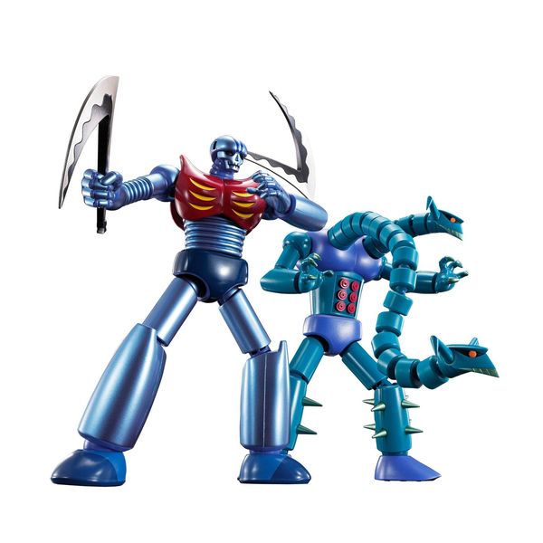 Garada K7 & Doubulas M2 Figures Mazinger Z Soul of Chogokin