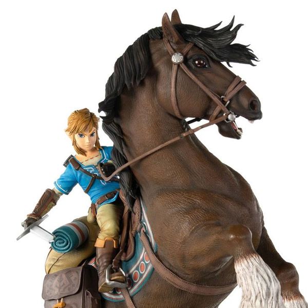 Link on Horseback Statue The Legend of Zelda Breath of the Wild F4F