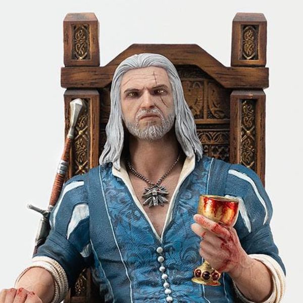 Estatua Geralt de Rivia The Witcher 3 Wild Hunt Blood and Wine
