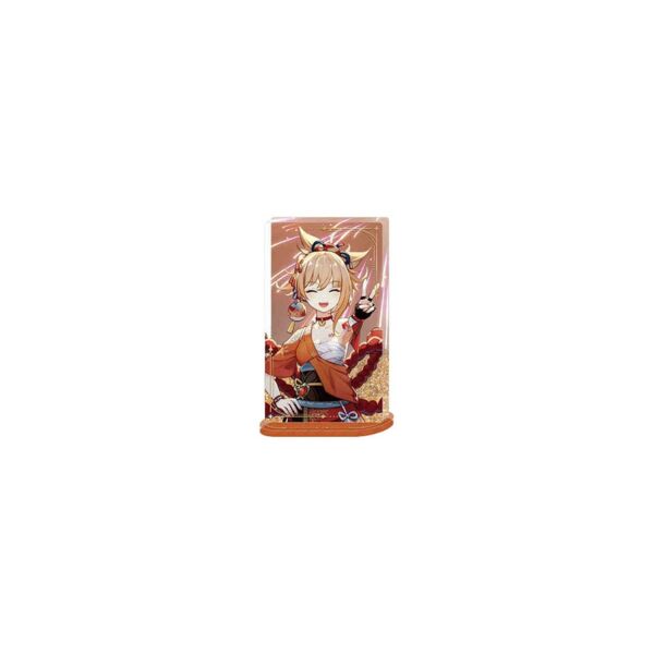 Figura Acrílica Bloque Purpurina Yoimiya Genshin Impact