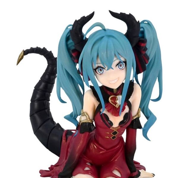 Figura Hatsune Miku Villain Red Color Vocaloid Noodle Stopper