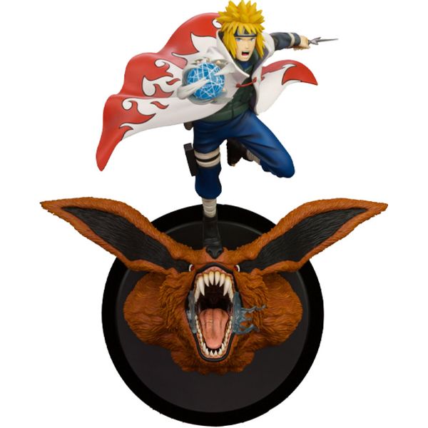 Minato Namikaze Vs Nine Tailed Fox Resin Naruto Shippuden Espada Art