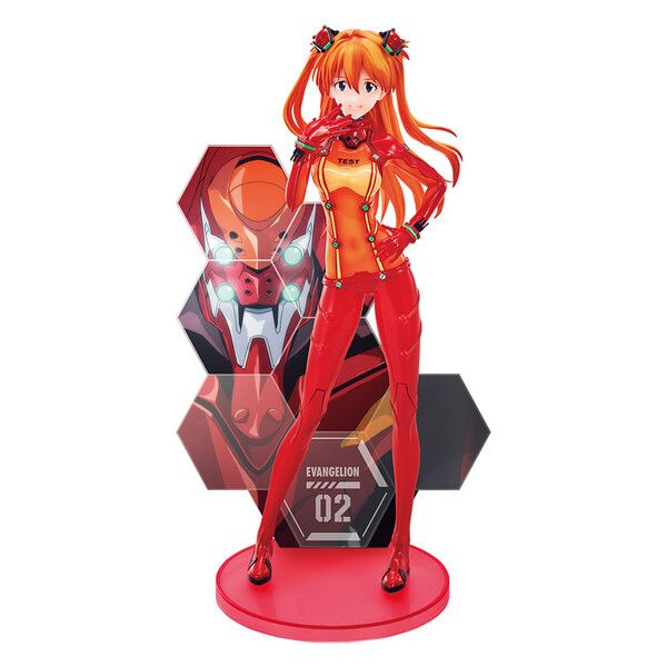 Asuka Langley Figure Evangelion Ichiban Kuji Eva Pilots Assemble