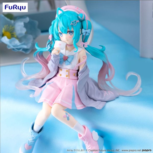 Hatsune Miku Love Sailor Grey Color Figure Noodle Stopper