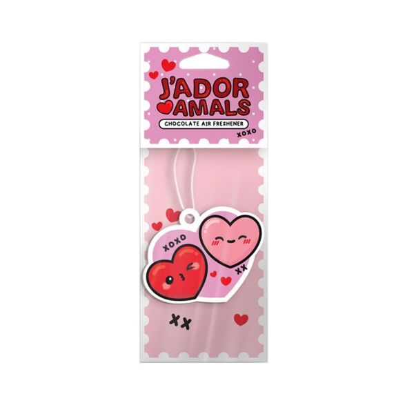 Ambientador Chocolate para Coche Double Heart