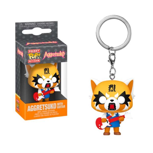 Aggretsuko Sanrio Keychain Pocket Funko POP!