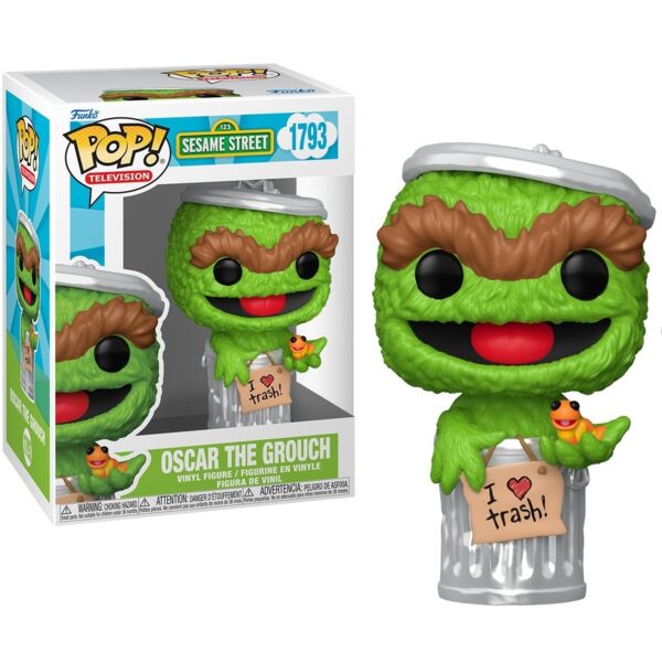 Funko Óscar el Gruñón Barrio Sésamo POP! Television 1793