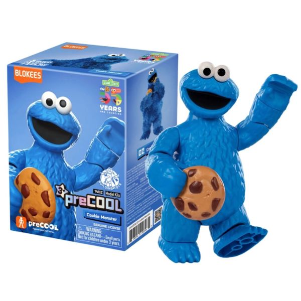 Model Kit Monstruo de las Galletas Barrio Sésamo Class Blokees