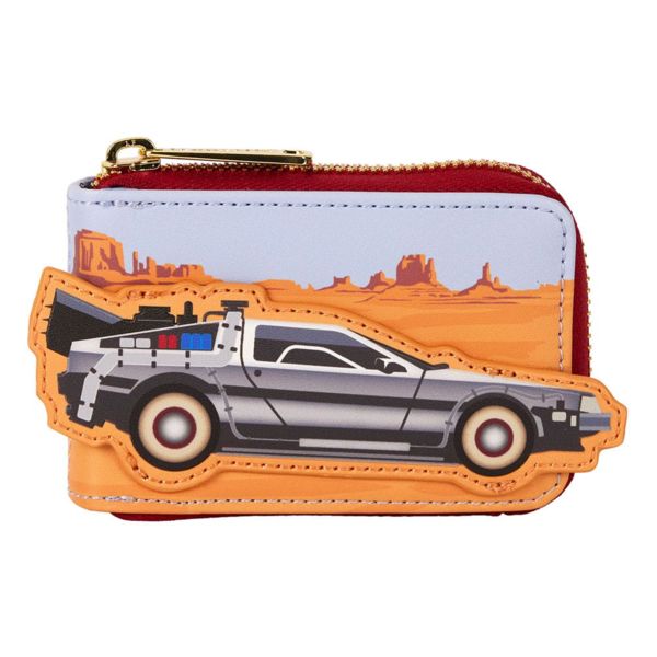 Delorean Cardholder Wallet 40th Anniversary Back to the Future Loungefly