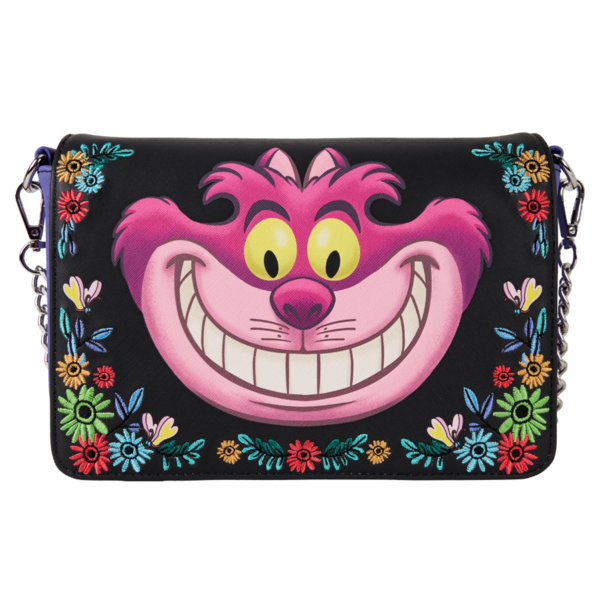 Bolso Bandolera Cheshire y Alicia en el país de las maravillas Disney Loungefly