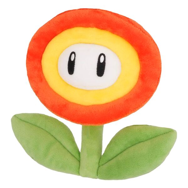 Fire Flower Plush Super Mario Nintendo 18 cm