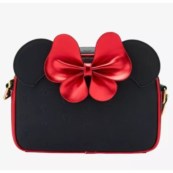 Red Bow Crossbody Bag Minnie Mouse Disney Loungefly