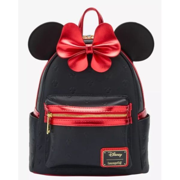 Mochila Lazo Rojo Minnie Mouse Disney Loungefly