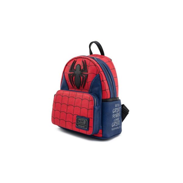 Mochila Peter Parker Cosplay Spiderman Marvel Cómics Loungefly