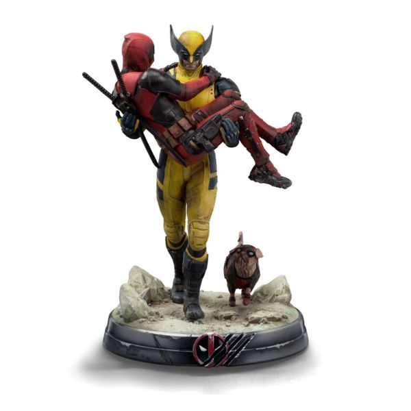 Dogpool Deadpool & Wolverine Statue Marvel Comics Deluxe Art Scale