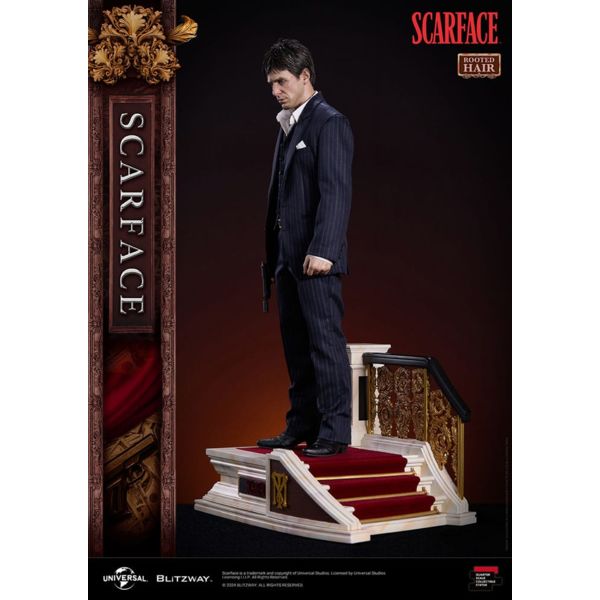 El precio del poder Estatua Superb Scale 1/4 Tony Montana (Rooted Hair Version) 53 cm