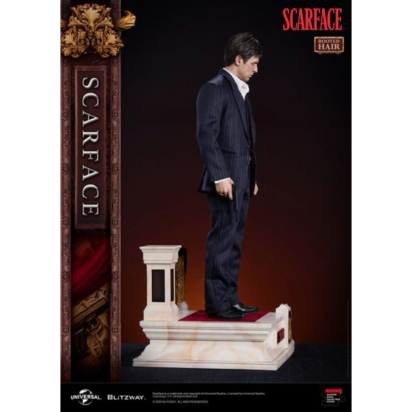 El precio del poder Estatua Superb Scale 1/4 Tony Montana (Rooted Hair Version) 53 cm