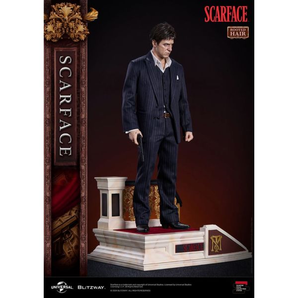 El precio del poder Estatua Superb Scale 1/4 Tony Montana (Rooted Hair Version) 53 cm
