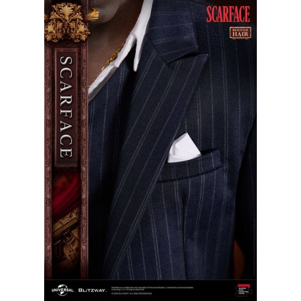 El precio del poder Estatua Superb Scale 1/4 Tony Montana (Rooted Hair Version) 53 cm