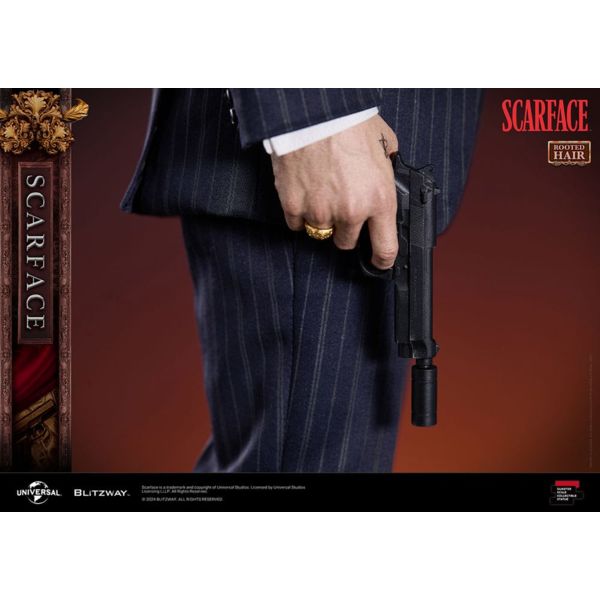 El precio del poder Estatua Superb Scale 1/4 Tony Montana (Rooted Hair Version) 53 cm