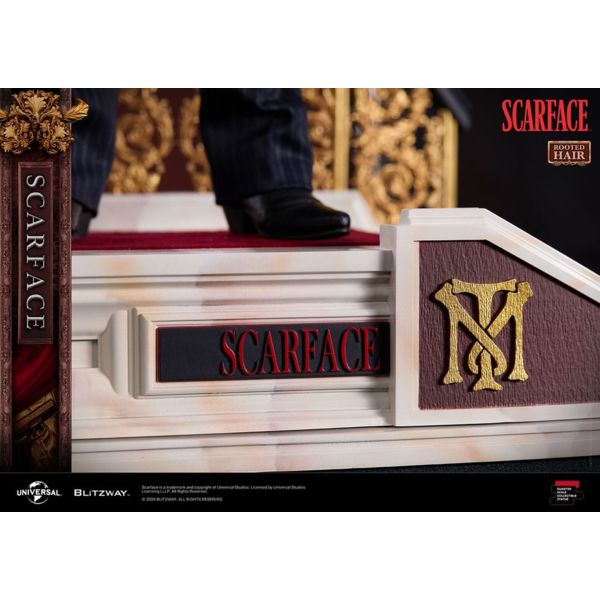 El precio del poder Estatua Superb Scale 1/4 Tony Montana (Rooted Hair Version) 53 cm