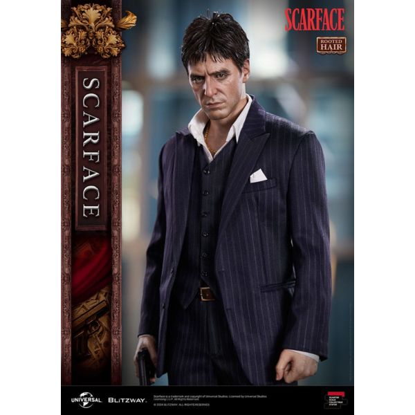 El precio del poder Estatua Superb Scale 1/4 Tony Montana (Rooted Hair Version) 53 cm