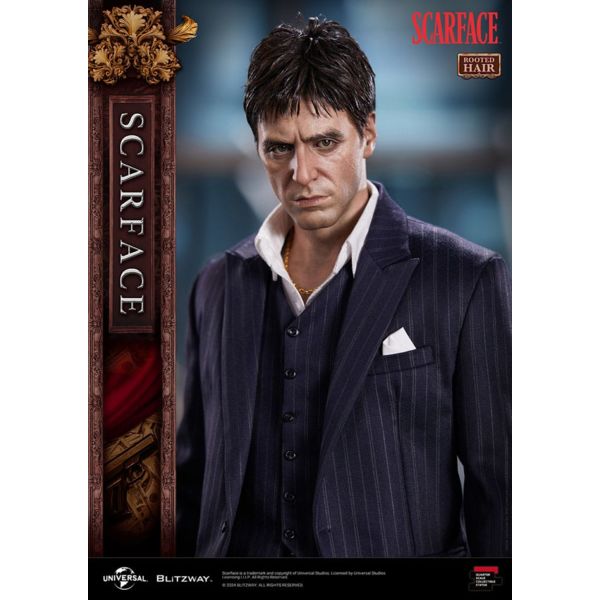 El precio del poder Estatua Superb Scale 1/4 Tony Montana (Rooted Hair Version) 53 cm