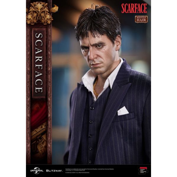 El precio del poder Estatua Superb Scale 1/4 Tony Montana (Rooted Hair Version) 53 cm