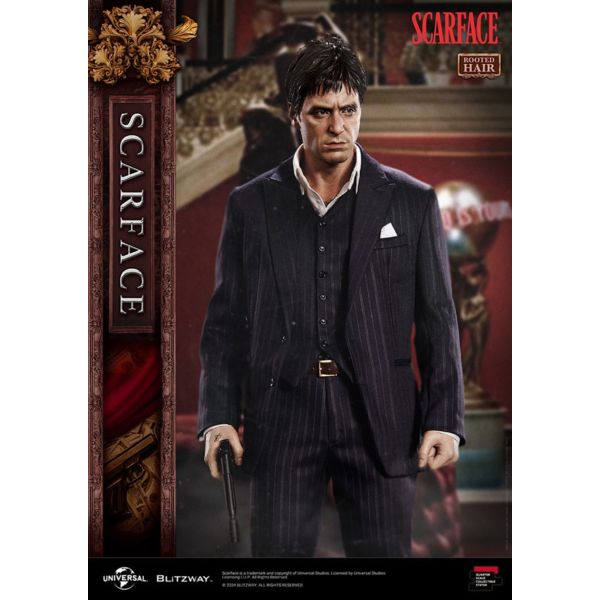 El precio del poder Estatua Superb Scale 1/4 Tony Montana (Rooted Hair Version) 53 cm