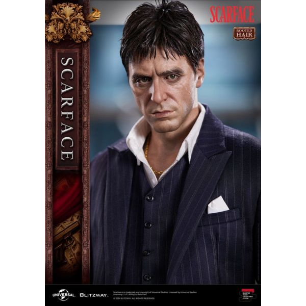 El precio del poder Estatua Superb Scale 1/4 Tony Montana (Rooted Hair Version) 53 cm