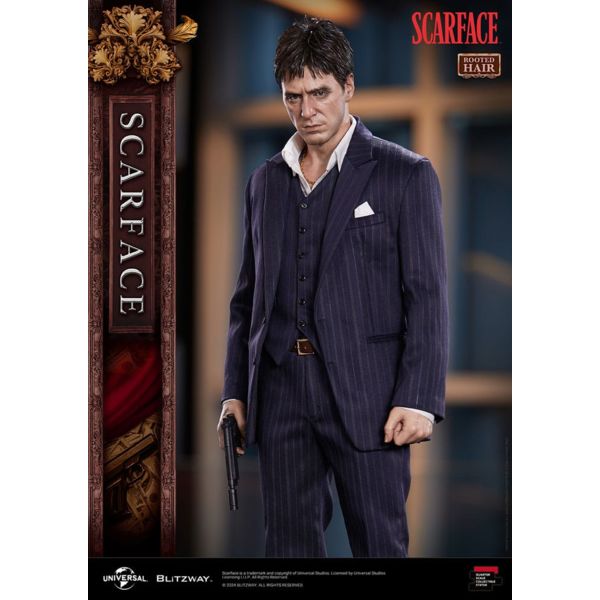 El precio del poder Estatua Superb Scale 1/4 Tony Montana (Rooted Hair Version) 53 cm