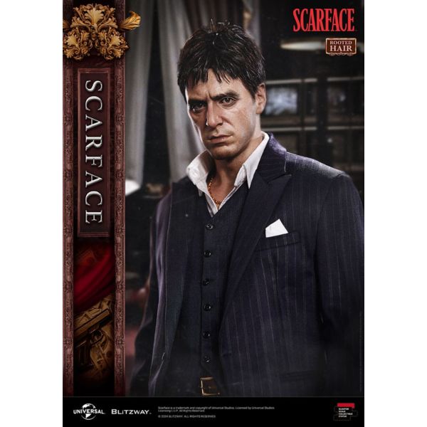 El precio del poder Estatua Superb Scale 1/4 Tony Montana (Rooted Hair Version) 53 cm