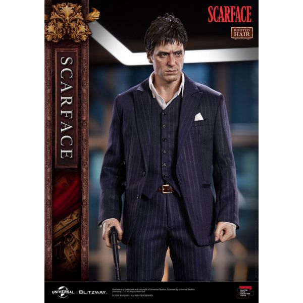 El precio del poder Estatua Superb Scale 1/4 Tony Montana (Rooted Hair Version) 53 cm