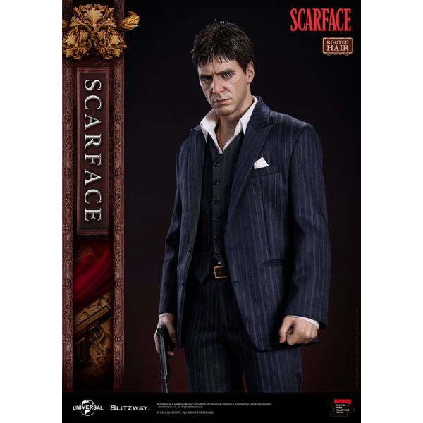 El precio del poder Estatua Superb Scale 1/4 Tony Montana (Rooted Hair Version) 53 cm