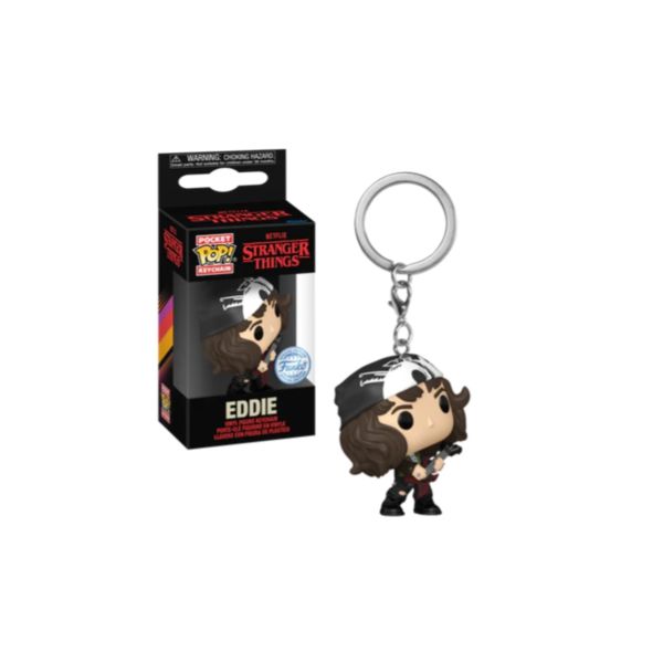 Llavero Funko Eddie Stranger Things Pocket POP! Special Edition