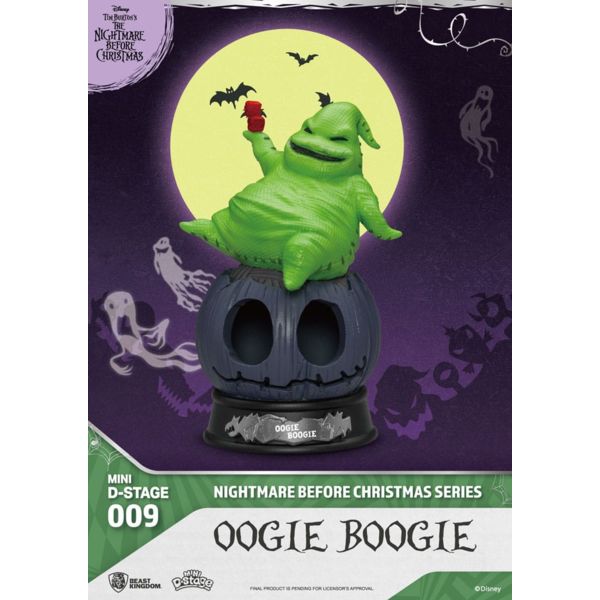 The Nightmare Before Christmas Mini Diorama Stage PVC Figure Oogie Boogie 10 cm